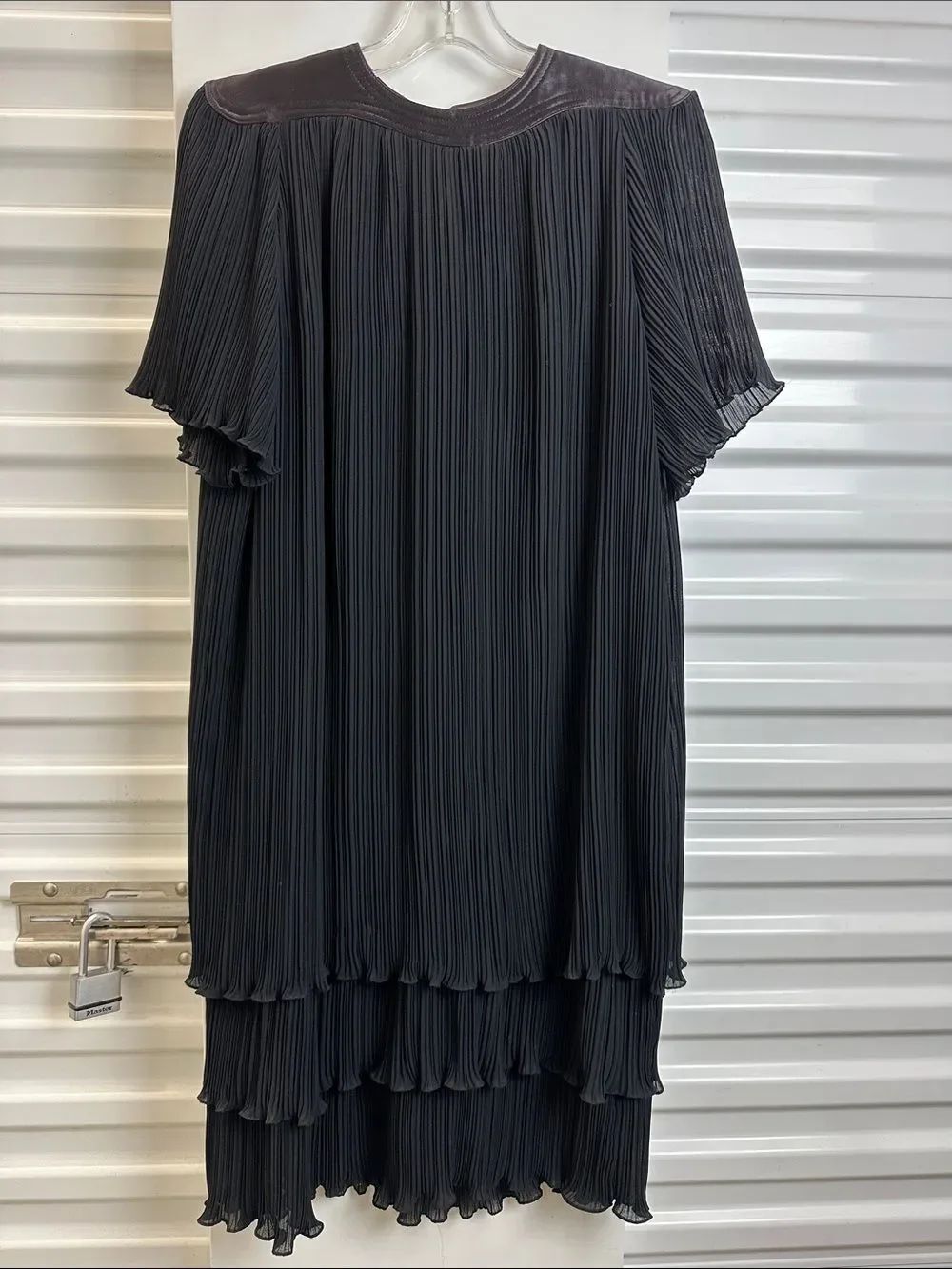 Vintage Zizi by Barbara Chodos Black A-Line Dress